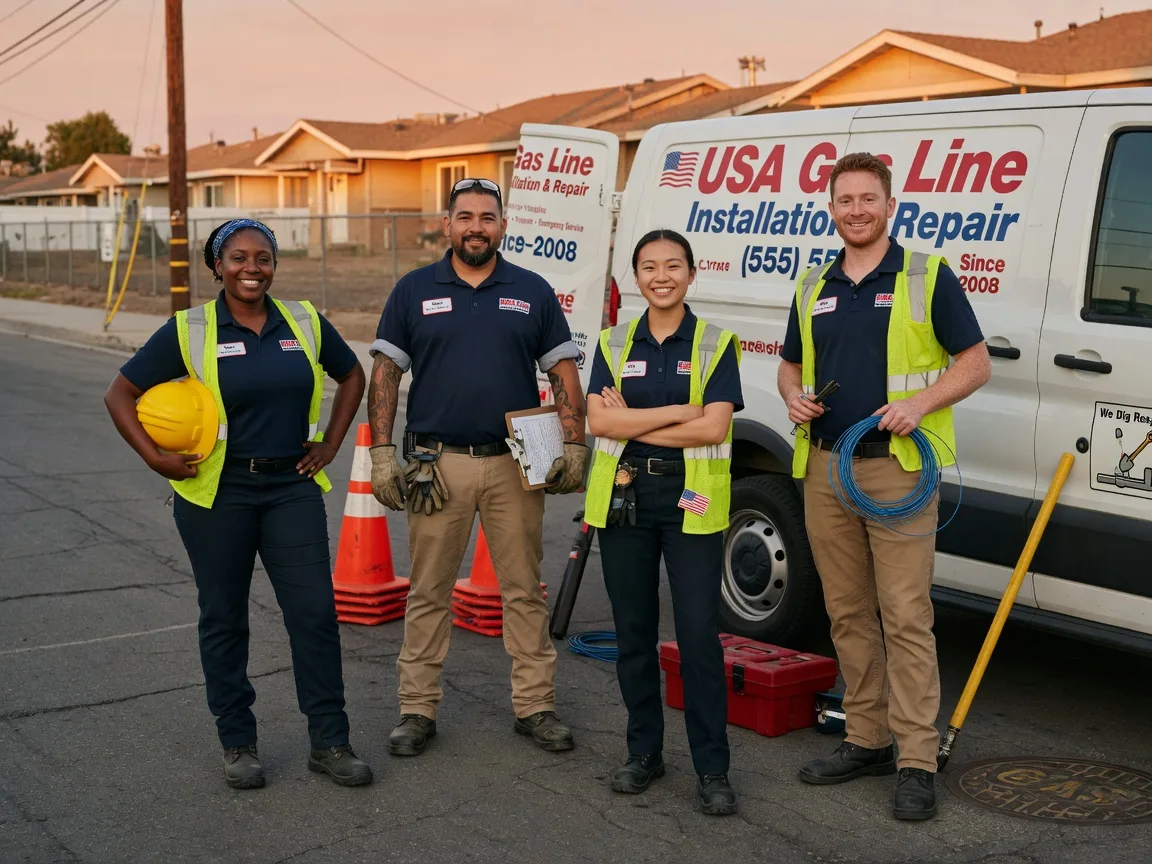 Gas Line Installation company in Lock Springs, MO